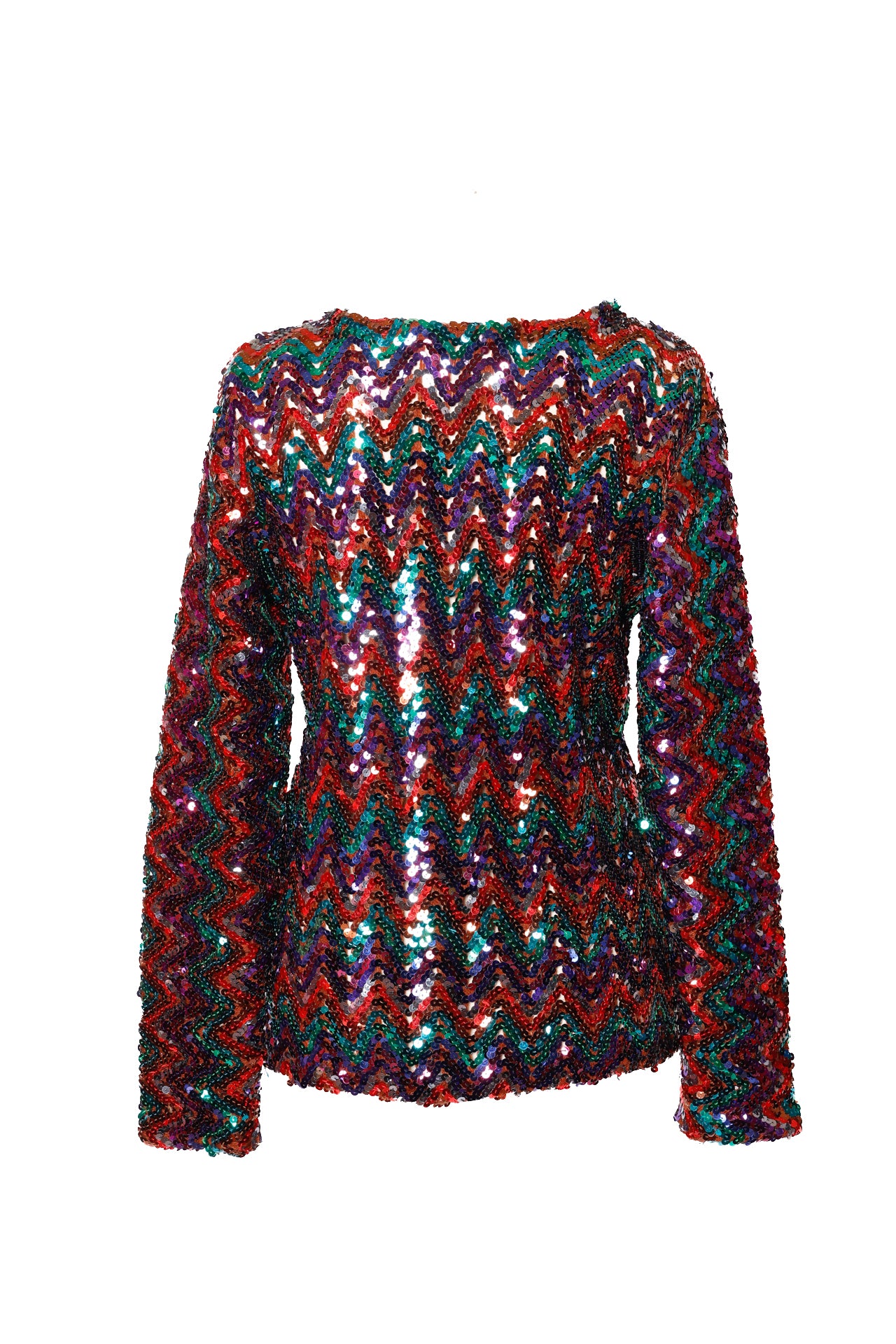 1980's Sequinned Knitted Top