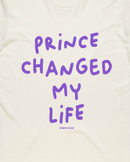 Prince changed my life tee