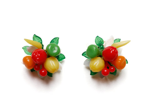 Tutti-Frutti earrings