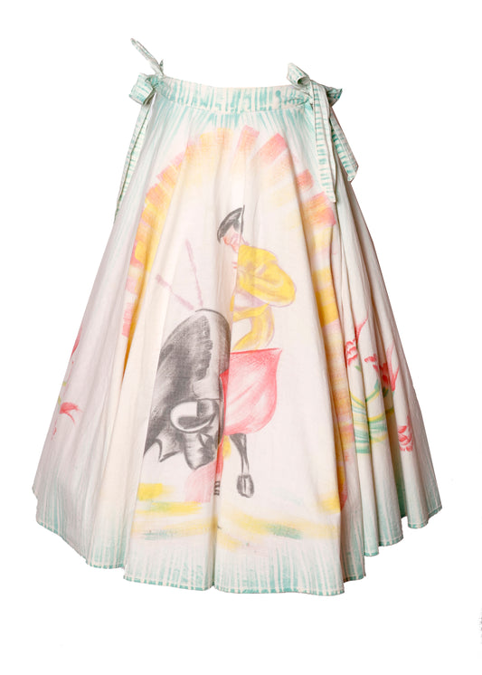 1950's Souvenir Skirt