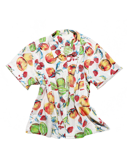 Tutti frutti cotton blouse