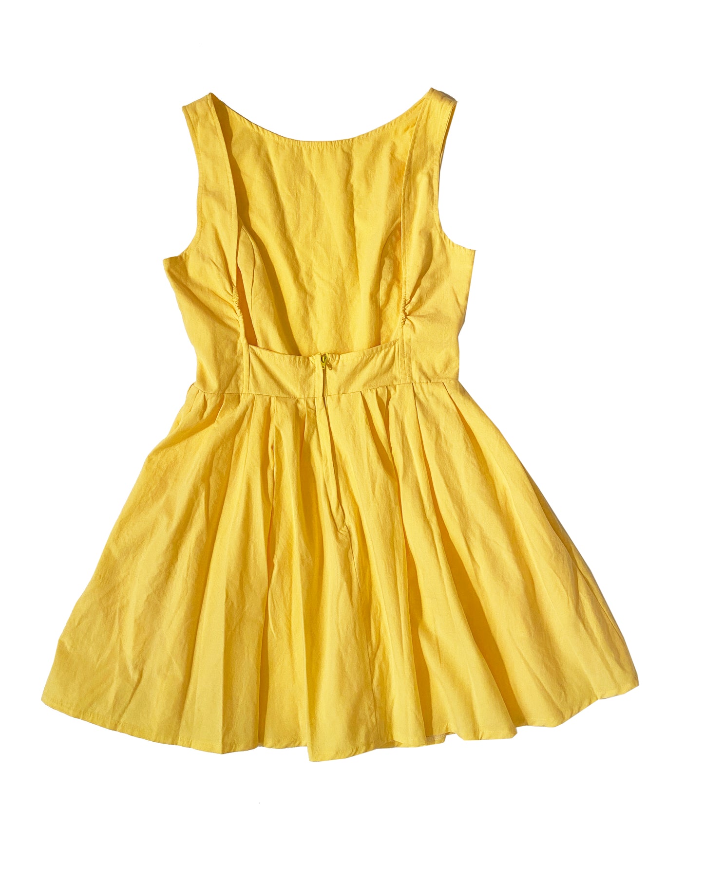 Sunshine sleeveless square back dress