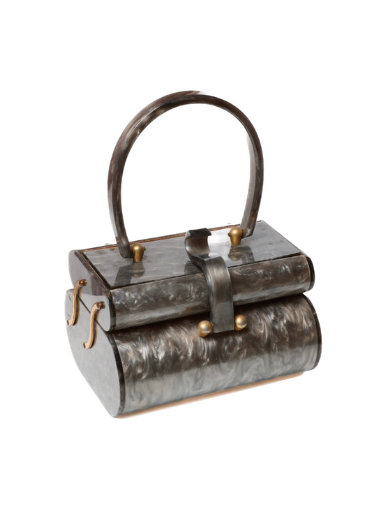 1950's Lucite Accordion Style Handbag